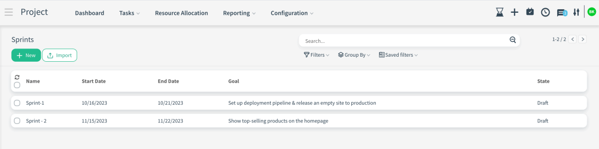 Enhanced Sprint Management for Streamlined Project Workflow!