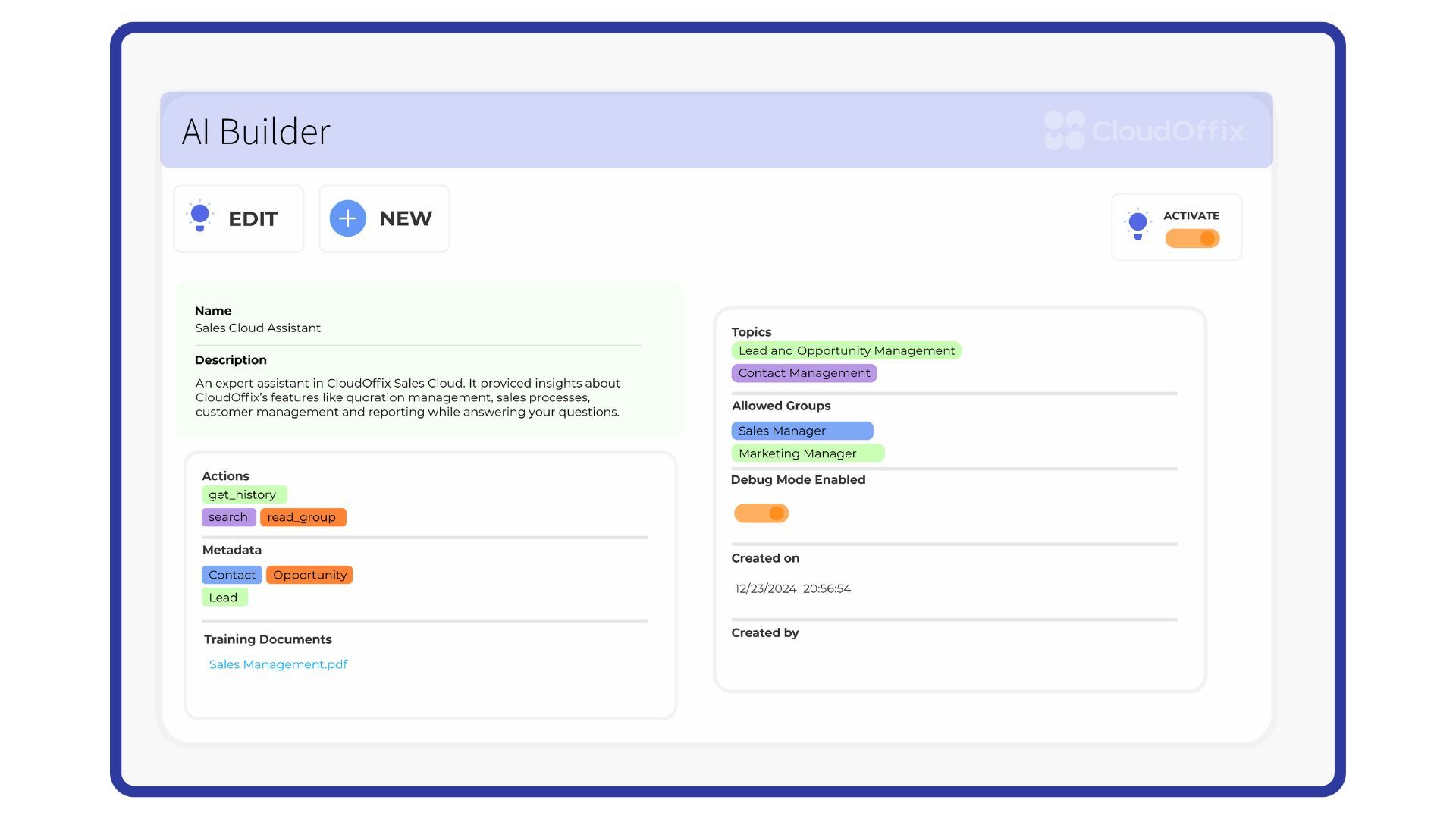 CloudOffix AI Builder