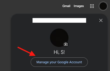 Gmail App Password Screenshot