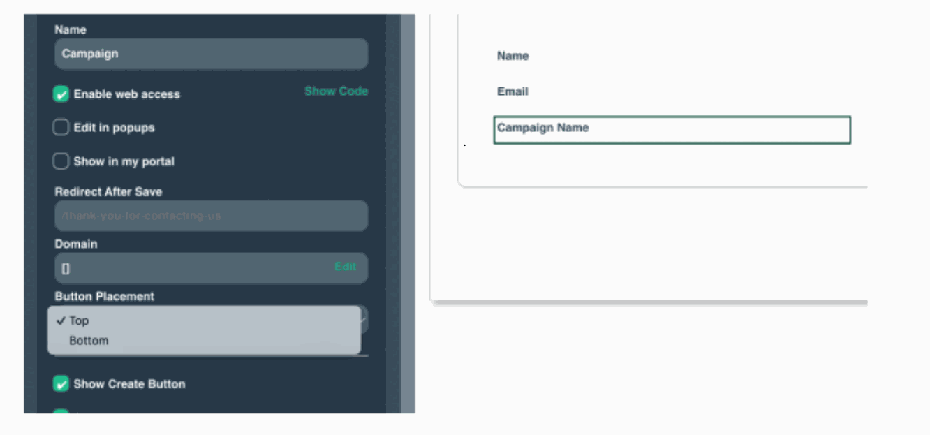 Text and image block